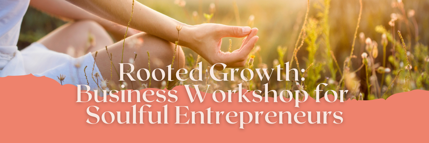 This is the header to our application for the Small Business Workshop Rooted Growth: Business Workshop for Soulful Entrepreneurs this fall in Tomball. Great for small business owners in Houston, Spring, Cypress and Katy Texas.