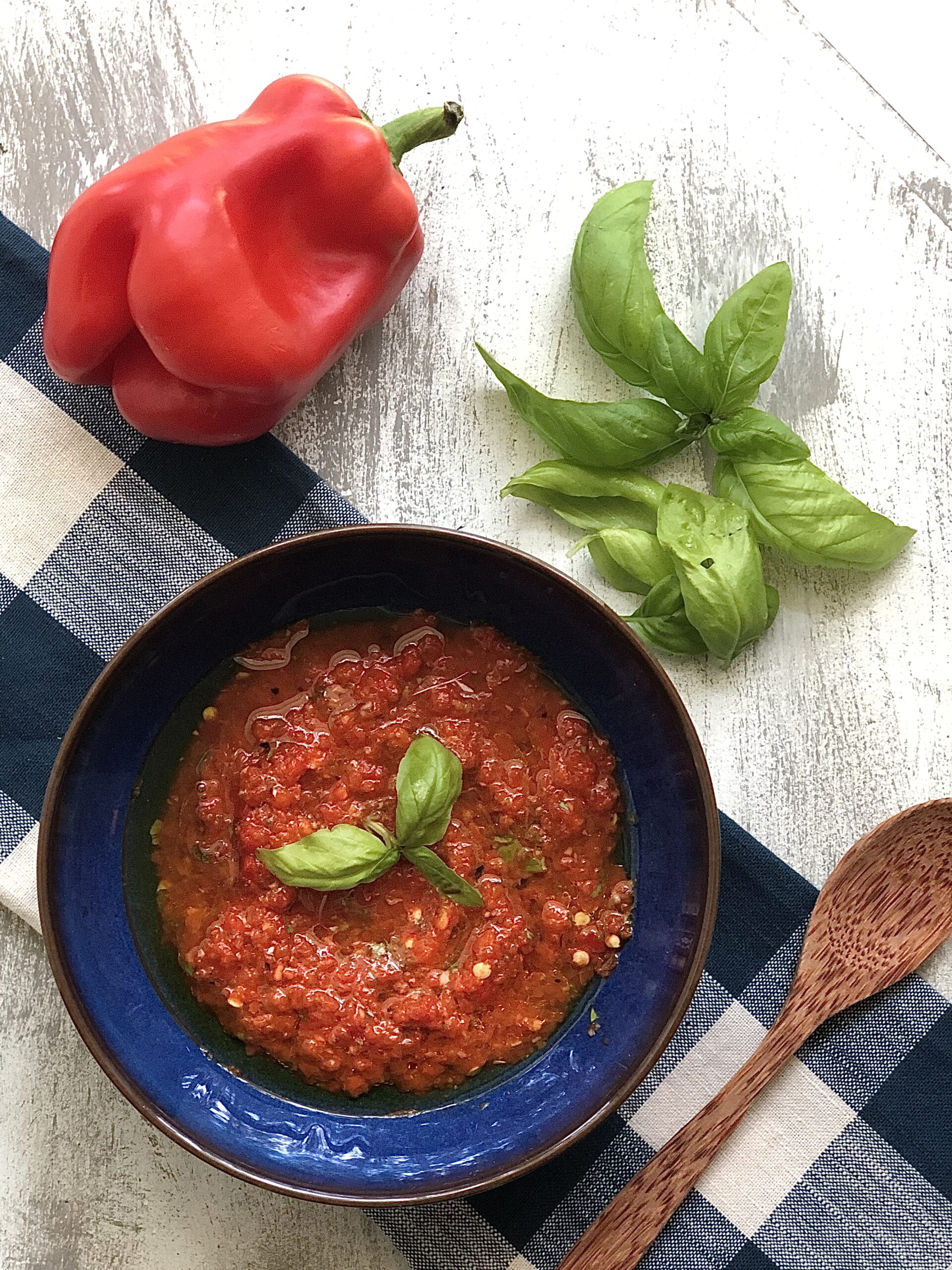 Red Bell Pepper Dressing/ Marinade The Flourishing Times