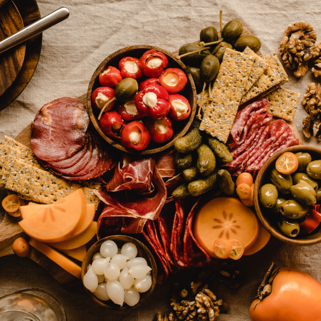 Fall Entertaining is made easy when using our Top 7 Components to building a Chees & Charcuterie board!