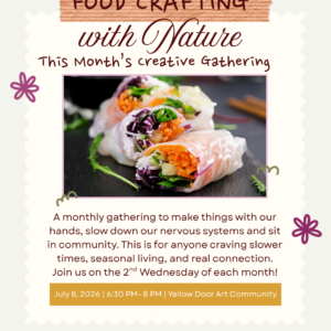 Julys monthly event in Cypress, TX outside of Houston. We will be making spring rolls.